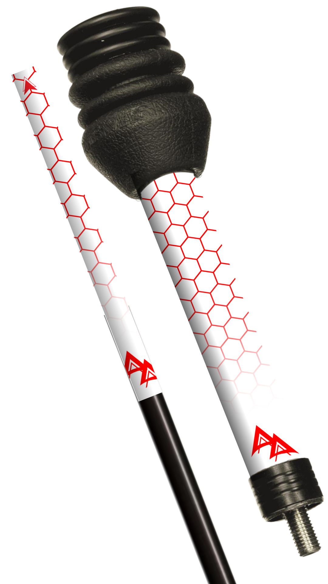 APA BUNDLE SET - DISSOLVING HEX SERIES RED OUTLINE