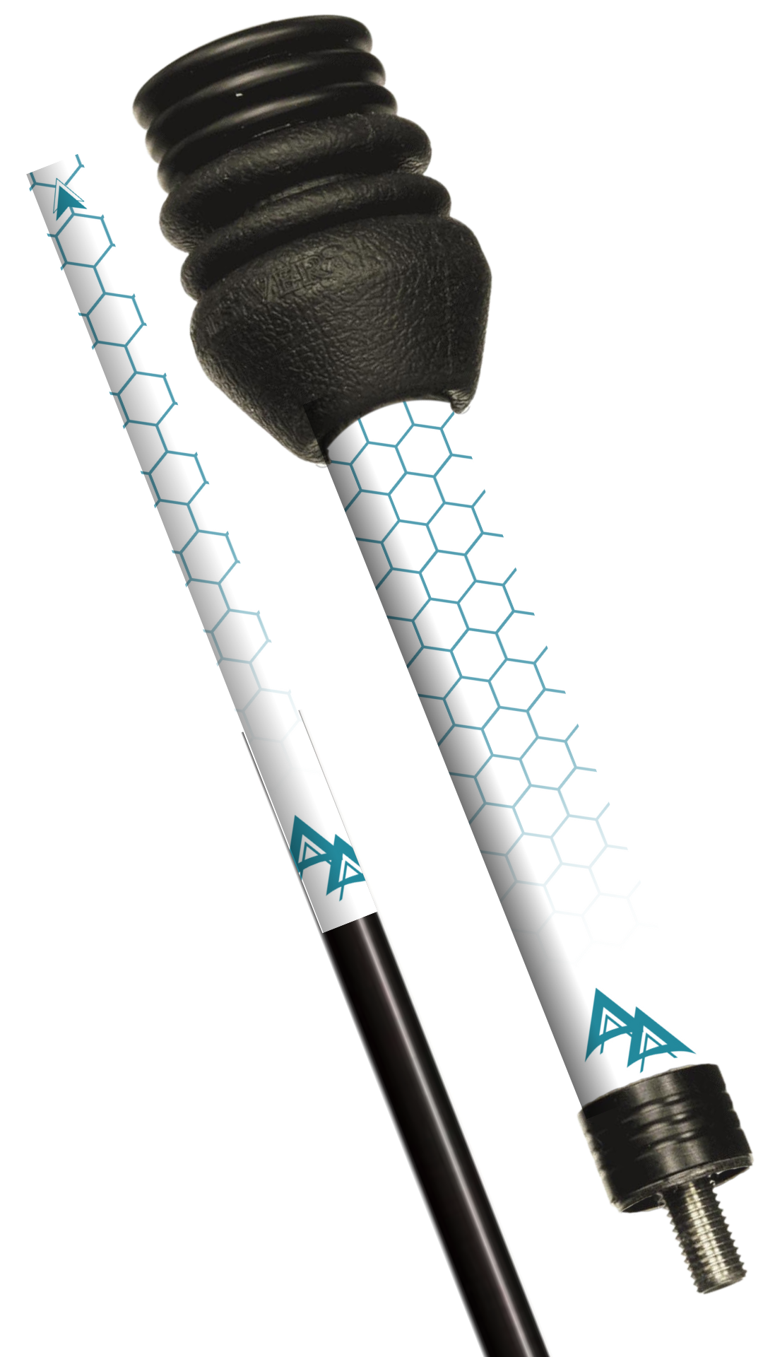 APA BUNDLE SET - DISSOLVING HEX SERIES TEAL OUTLINE