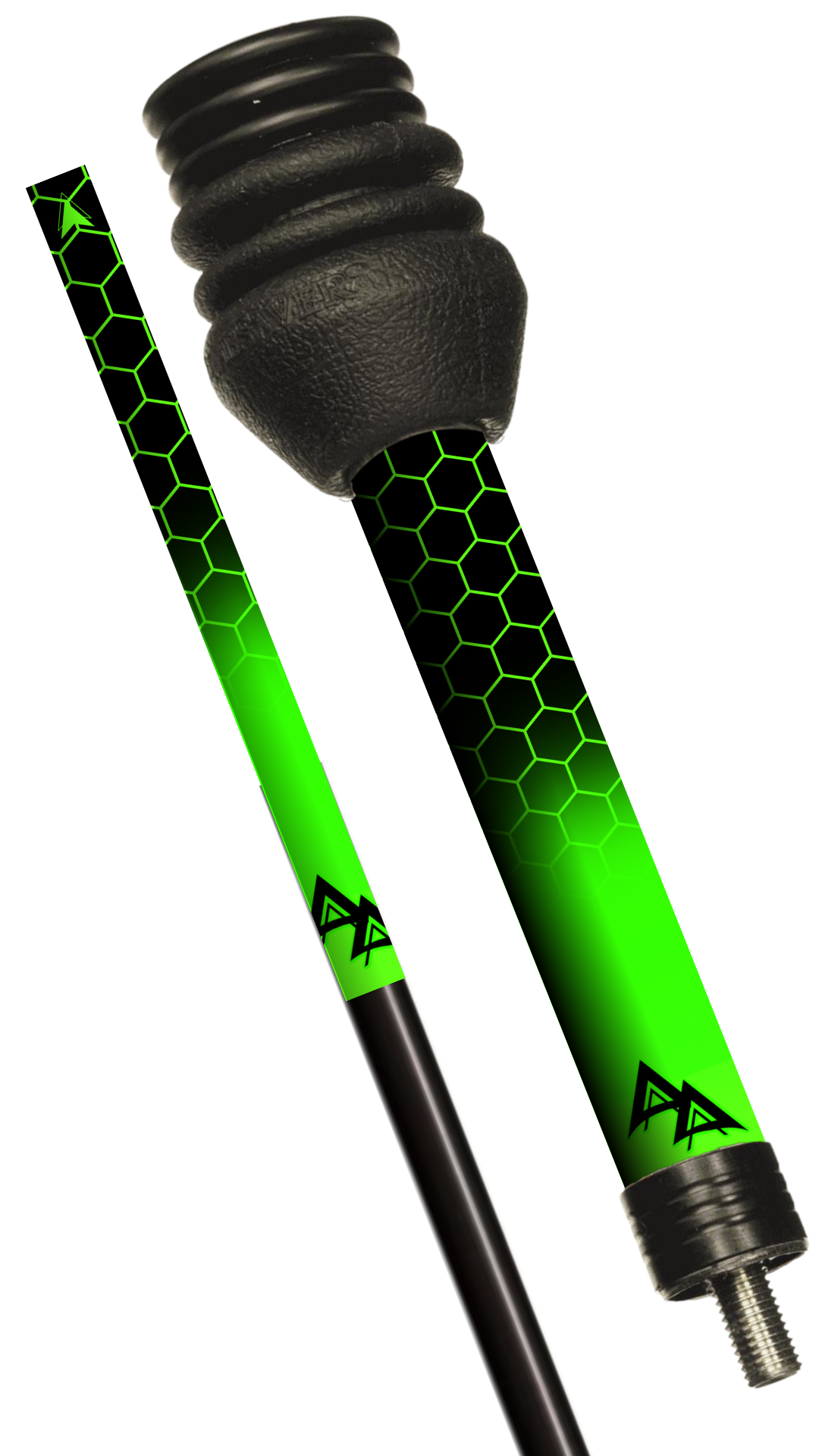 APA BUNDLE SET - DISSOLVING HEX SERIES FLO GREEN CLOSED