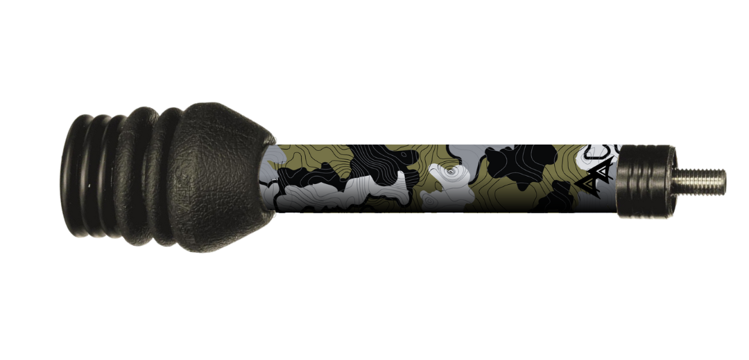 APA STABILIZER WRAP - TOXIC TOPO CAMO SERIES - OD/BLACK