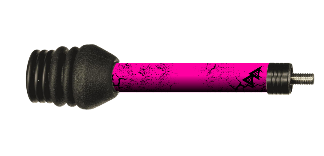 APA STABILIZER WRAP - BLACK SHATTERED SERIES PINK