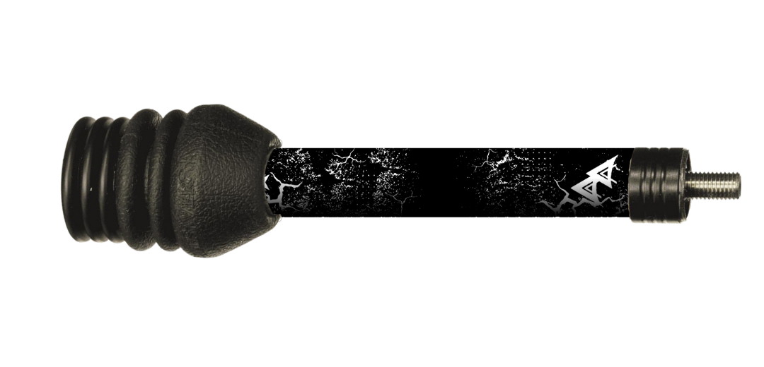 APA STABILIZER WRAP - WHITE SHATTERED SERIES BLACK