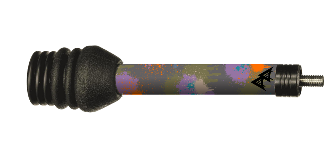 APA STABILIZER WRAP - PAINT SPLATTER SERIES ARROW WRAPS - GREY