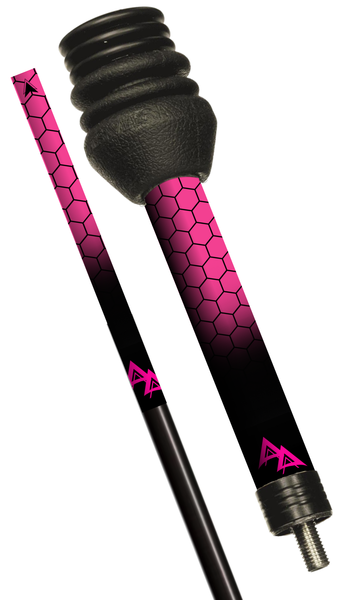 APA BUNDLE SET - DISSOLVING HEX SERIES FLO PINK OPEN