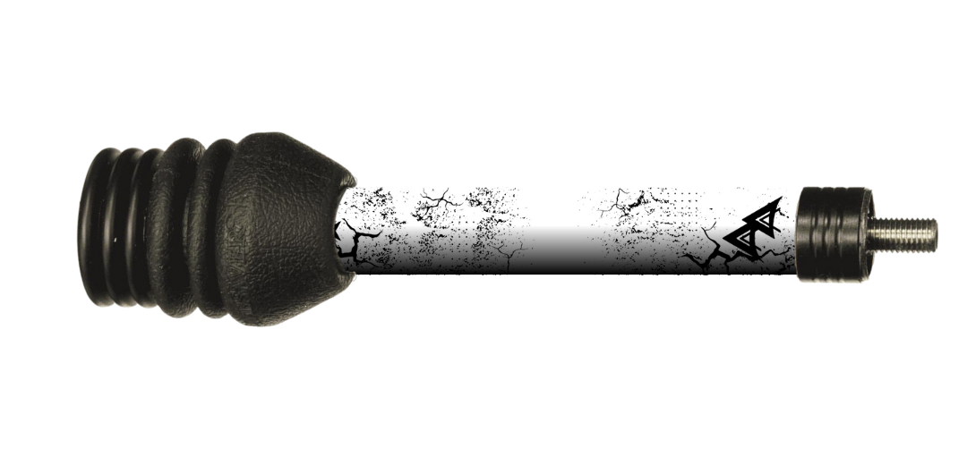 APA STABILIZER WRAP - BLACK SHATTERED SERIES WHITE