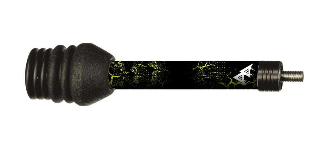 APA STABILIZER WRAP - YELLOW SHATTERED SERIES BLACK