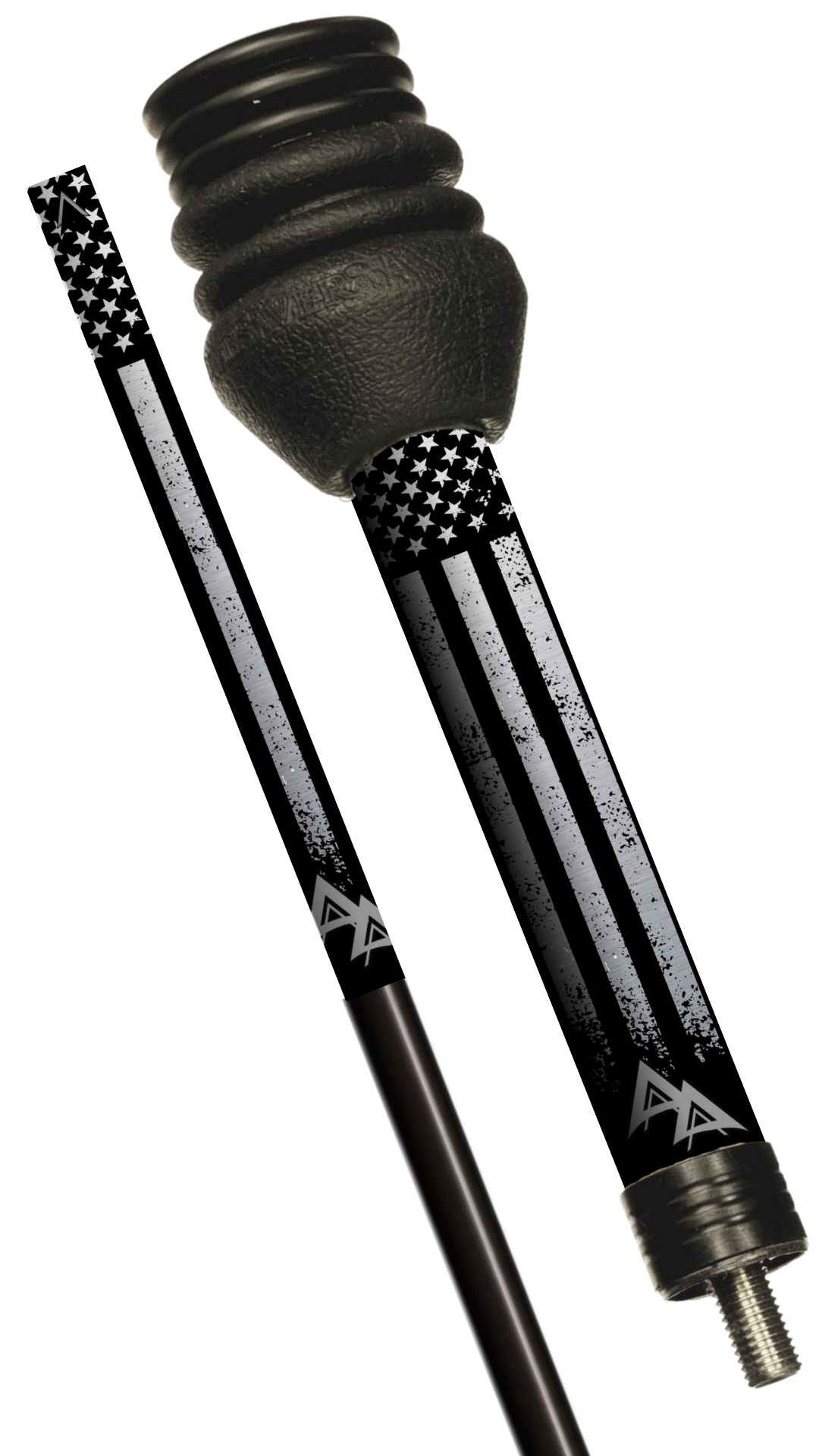 APA BUNDLE SET - DARK WEATHERED FLAG METALLIC SILVER