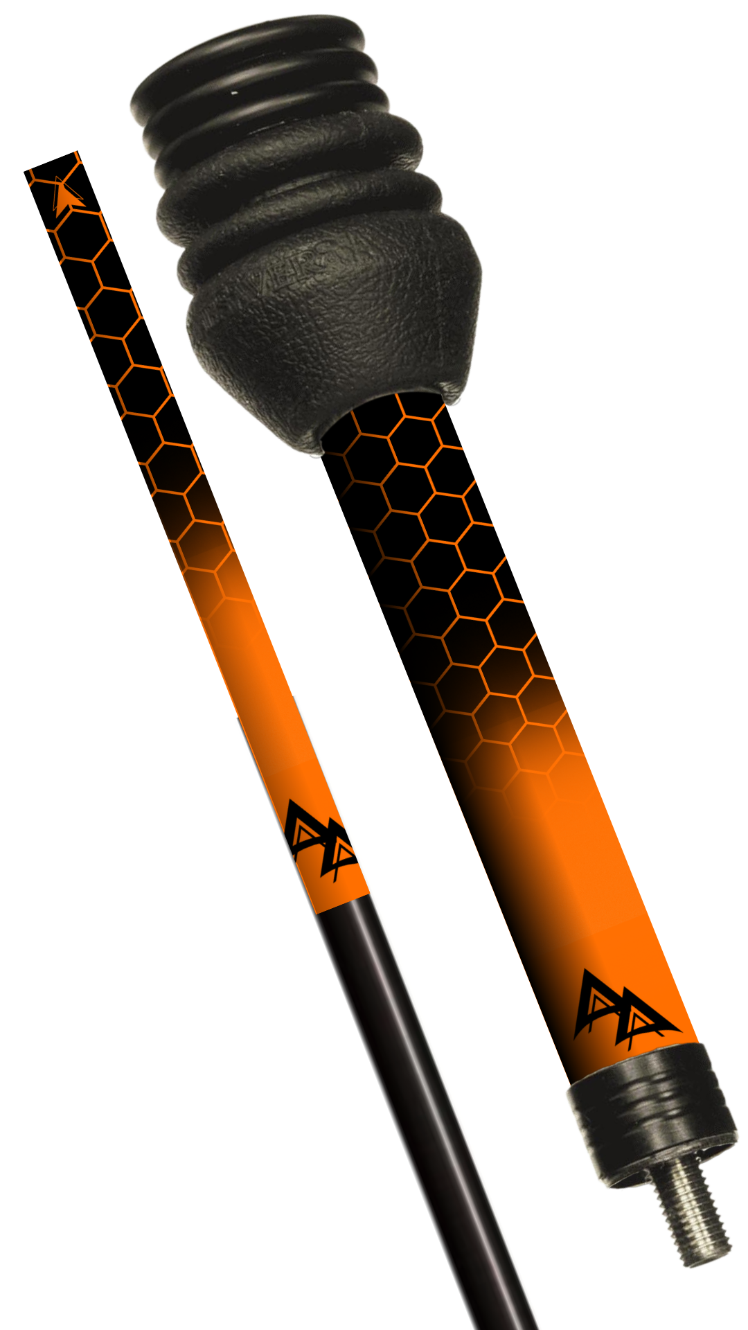 APA BUNDLE SET - DISSOLVING HEX SERIES FLO ORANGE CLOSED