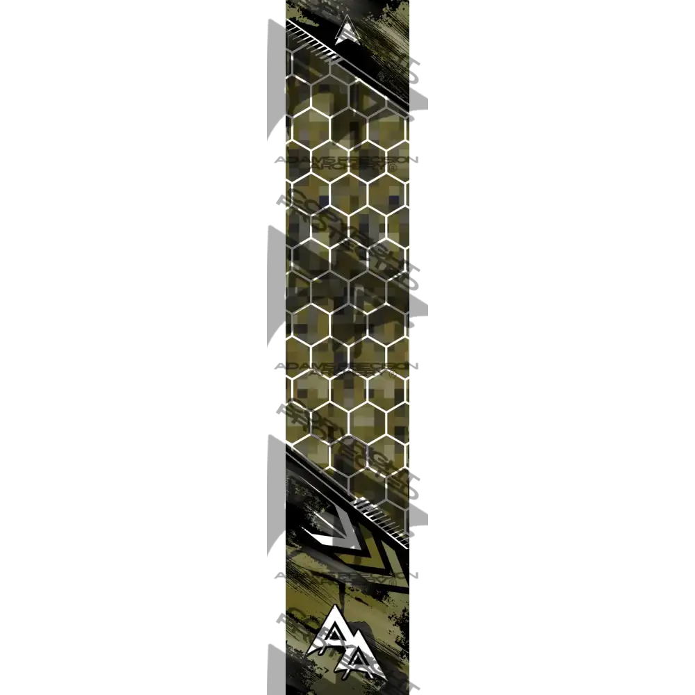 ABSTRACT CAMO SERIES ARROW WRAPS - ONE MATTE (STANDARD)