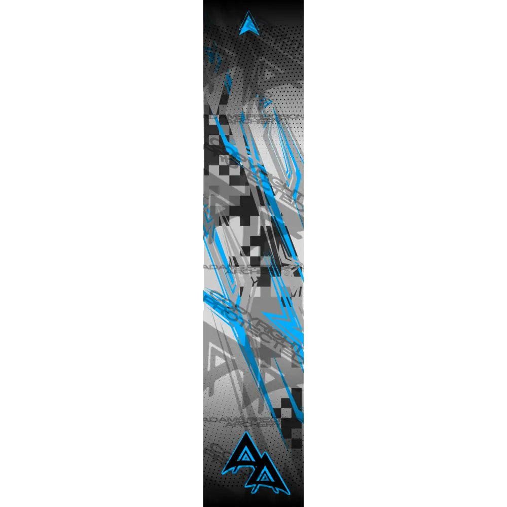 ABSTRACT GRAND PRIX SERIES ARROW WRAPS - LIGHT BLUE MATTE (STANDARD)