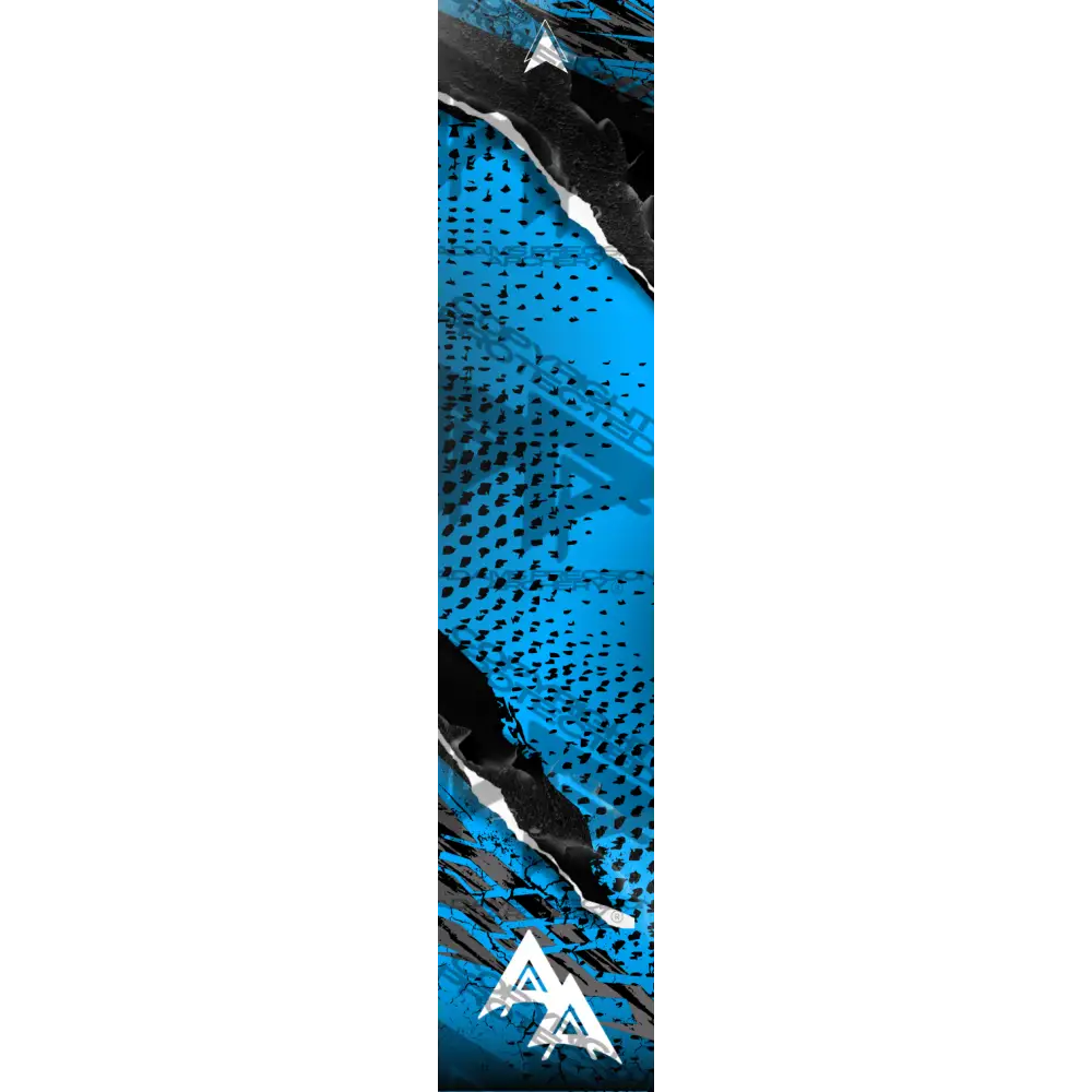 ABSTRACT TORN SERIES ARROW WRAPS - LIGHT BLUE MATTE (STANDARD)