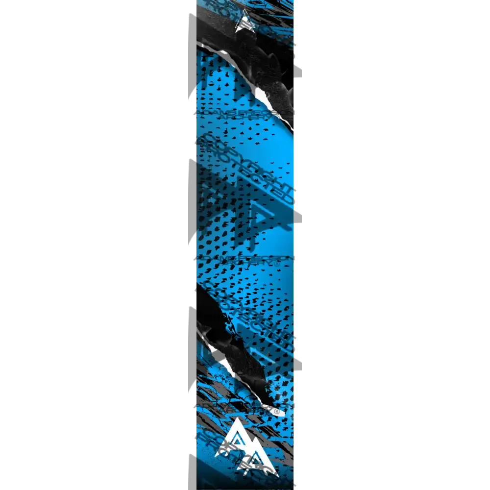 ABSTRACT TORN SERIES ARROW WRAPS - LIGHT BLUE MATTE (STANDARD)