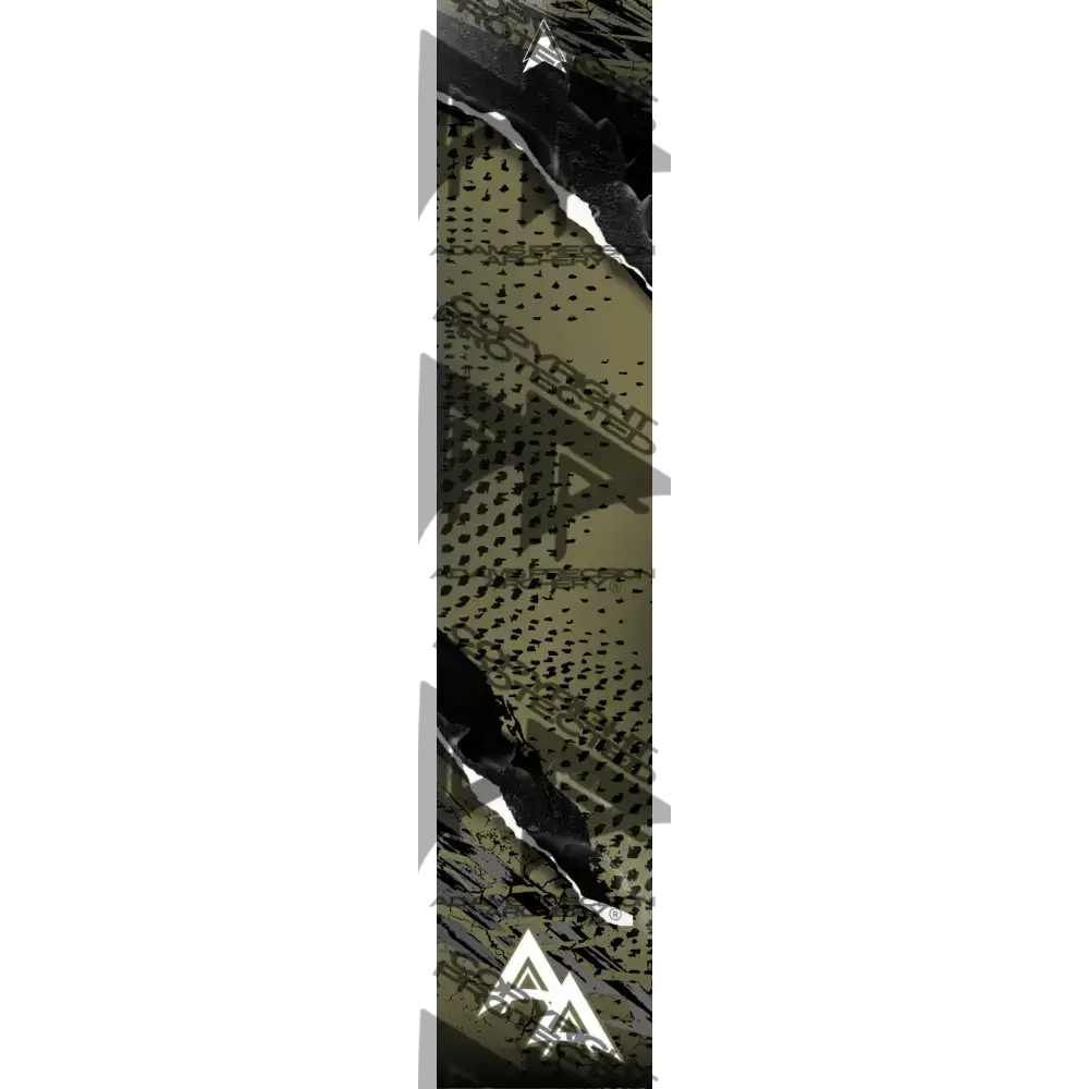 ABSTRACT TORN SERIES ARROW WRAPS - OD GREEN MATTE (STANDARD)