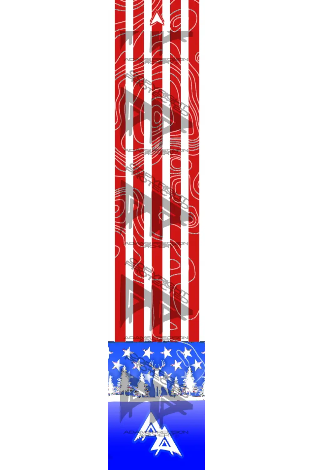 AMERICAN FLAG MOONLIT | 250 SERIES UBUILD KIT™