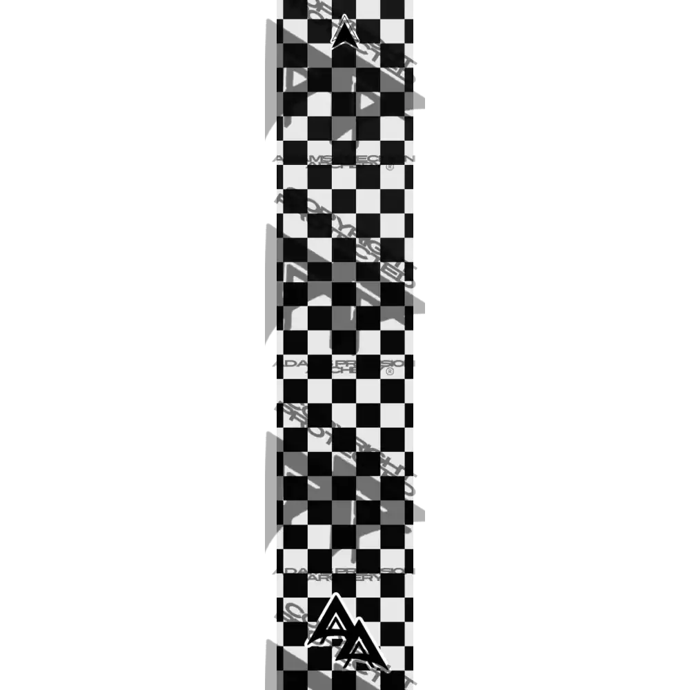 APA 90S CHECKERED PRINT ARROW WRAP