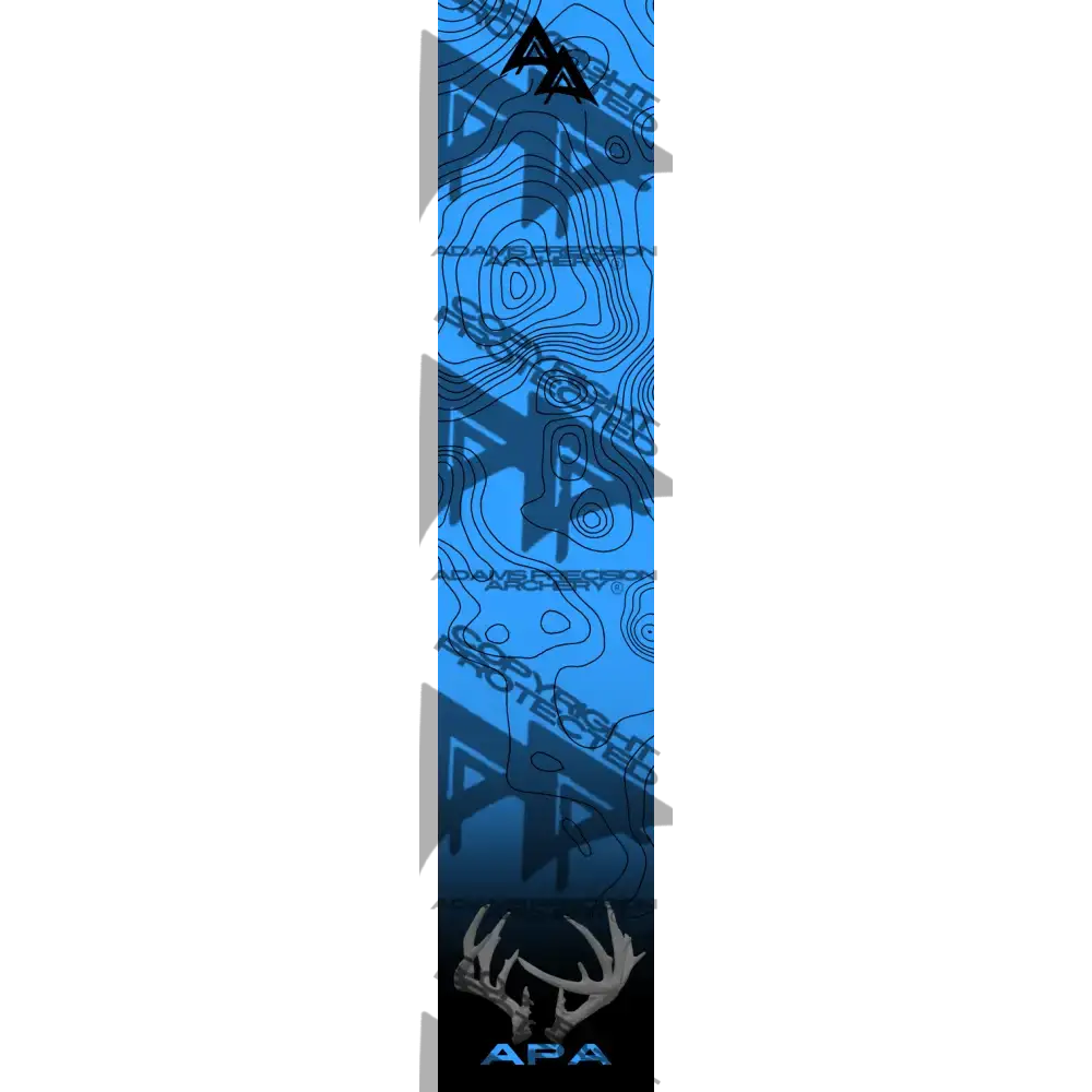 APA ANTLER TOPO SERIES ARROW WRAPS - BLUE