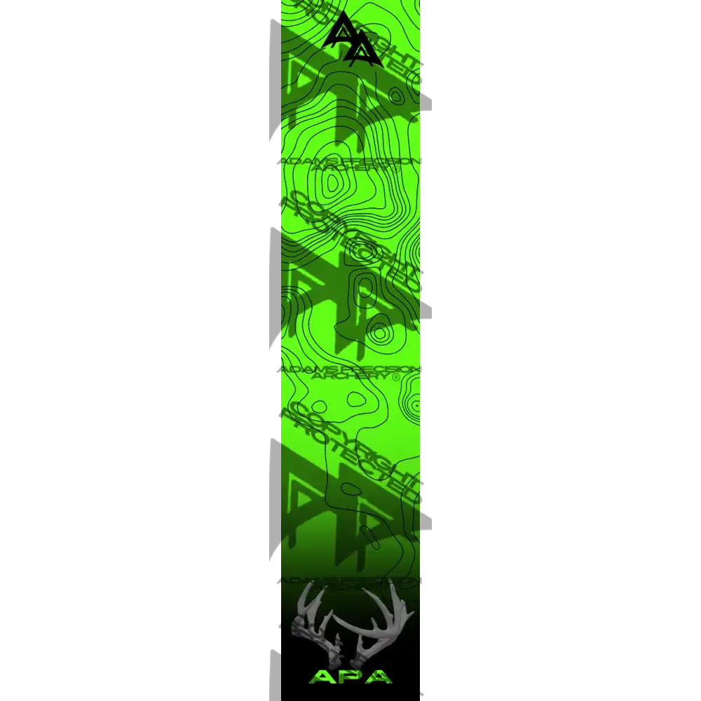 APA ANTLER TOPO SERIES ARROW WRAPS - GREEN