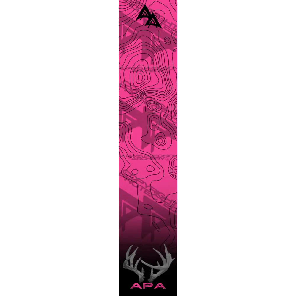 APA ANTLER TOPO SERIES ARROW WRAPS - PINK
