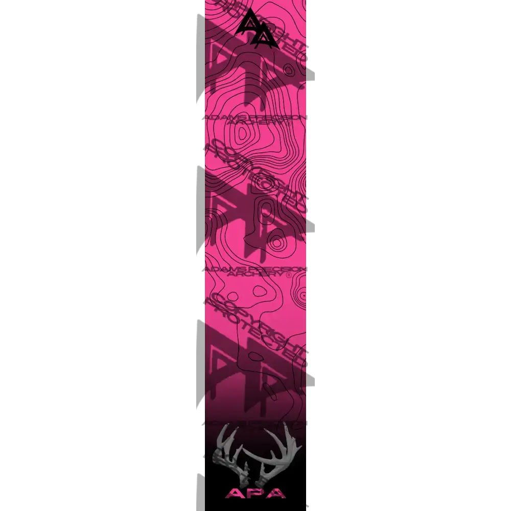 APA ANTLER TOPO SERIES ARROW WRAPS - PINK