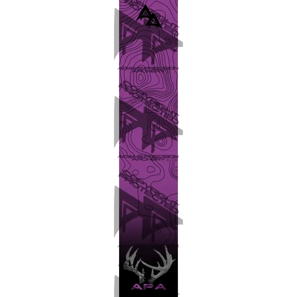 APA ANTLER TOPO SERIES ARROW WRAPS - PURPLE