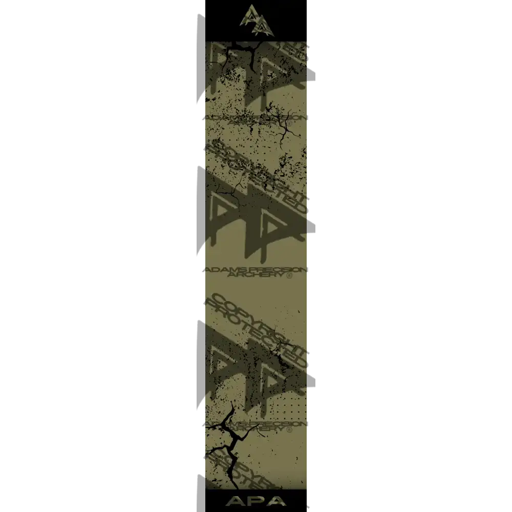 APA BLACK SHATTERED SERIES ARROW WRAP OD GREEN