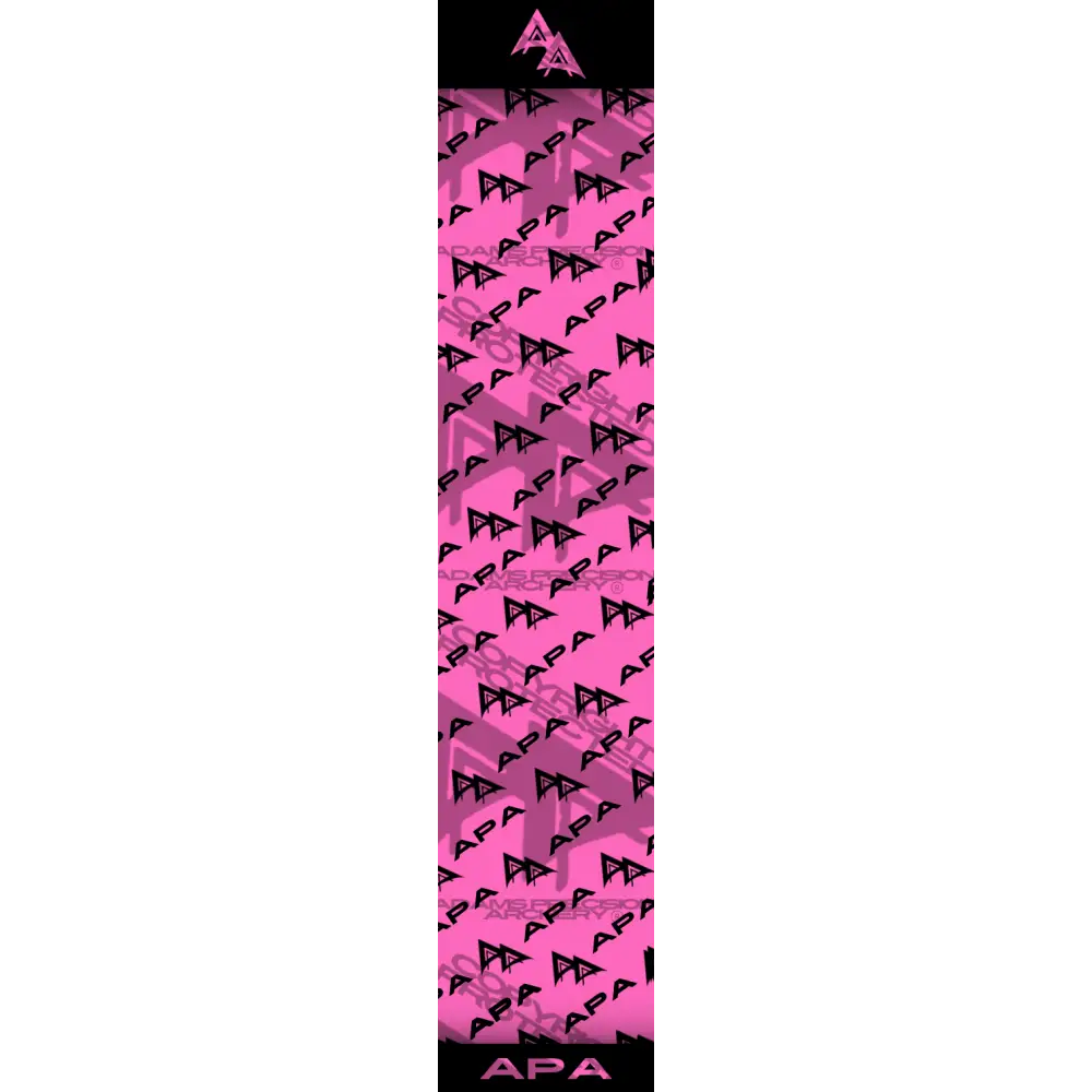 APA BRANDED FLO PINK ARROW WRAP FLUORESCENT / BANDED APA BRANDED SERIES