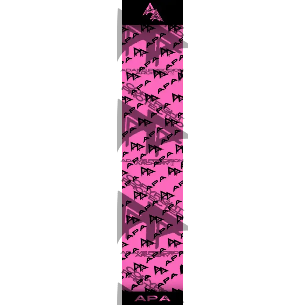 APA BRANDED FLO PINK ARROW WRAP FLUORESCENT / BANDED APA BRANDED SERIES