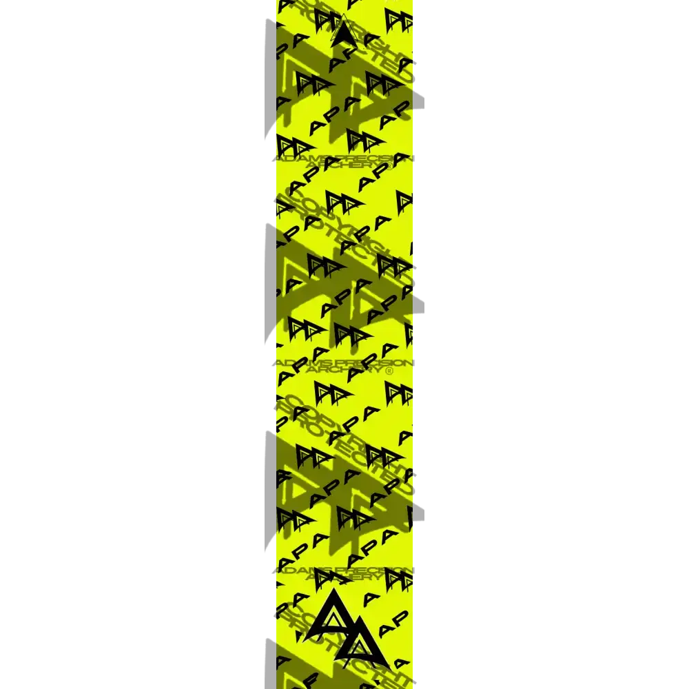 APA BRANDED FLO YELLOW ARROW WRAP FLUORESCENT / BANDED APA BRANDED SERIES