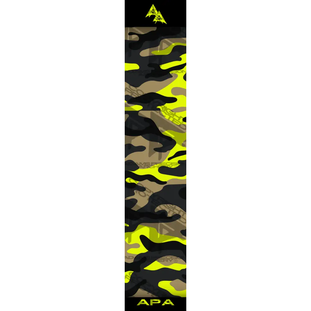 APA CAMP CAMO SERIES ARROW WRAPS - EARTH YELLOW MATTE (STANDARD)