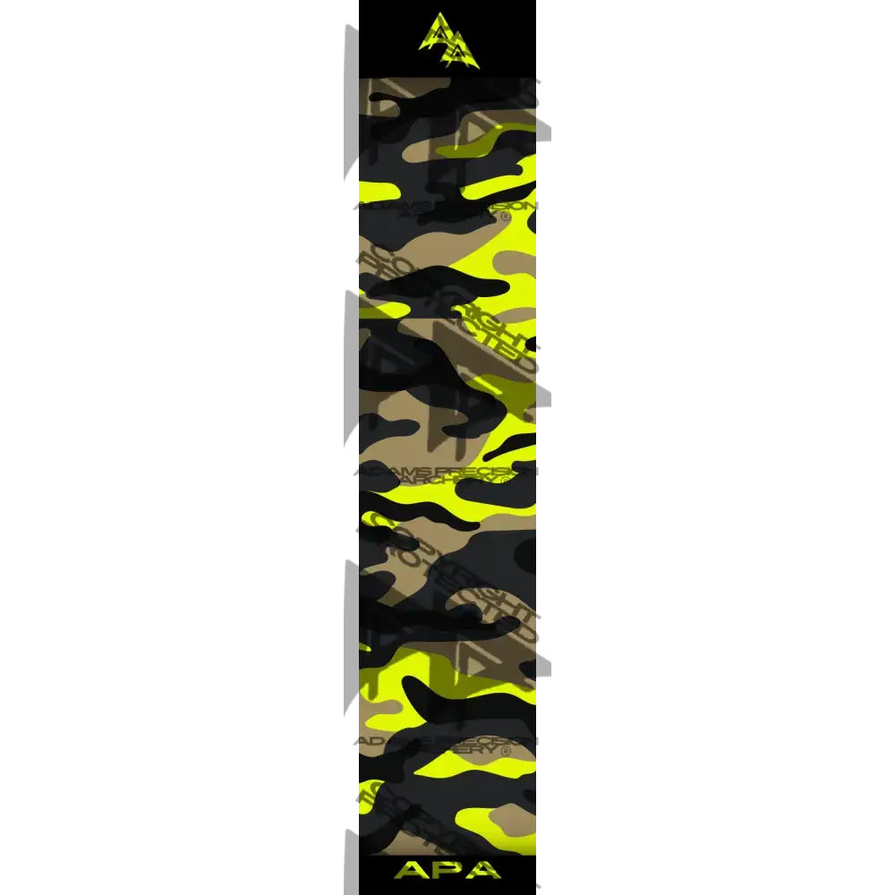APA CAMP CAMO SERIES ARROW WRAPS - EARTH YELLOW MATTE (STANDARD)