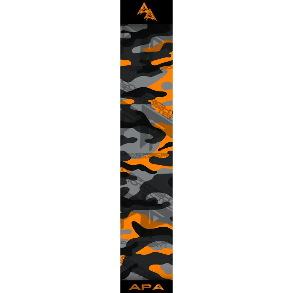 APA CAMP CAMO SERIES ARROW WRAPS - ORANGE