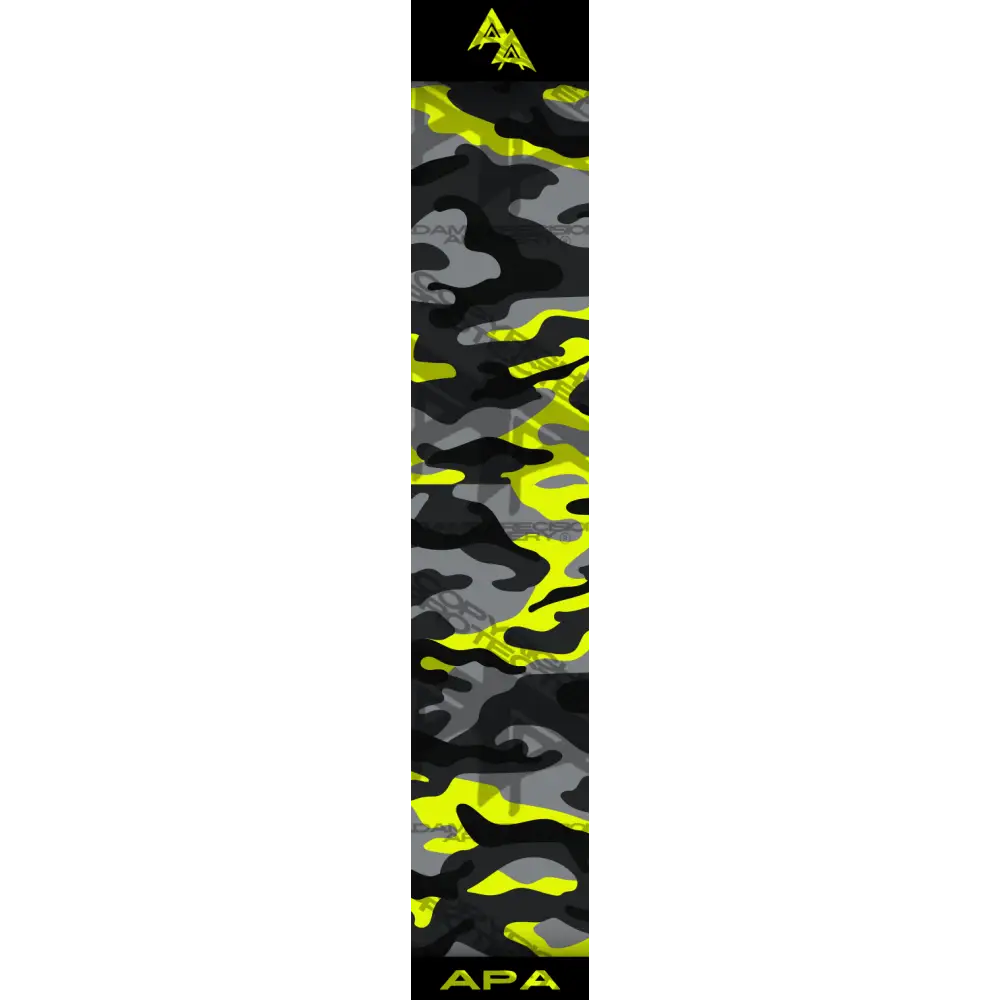 APA CAMP CAMO SERIES ARROW WRAPS - YELLOW