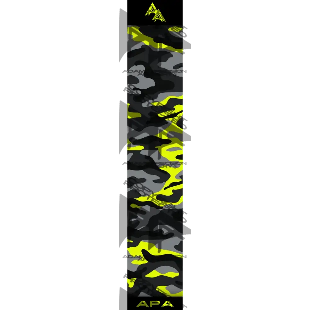 APA CAMP CAMO SERIES ARROW WRAPS - YELLOW