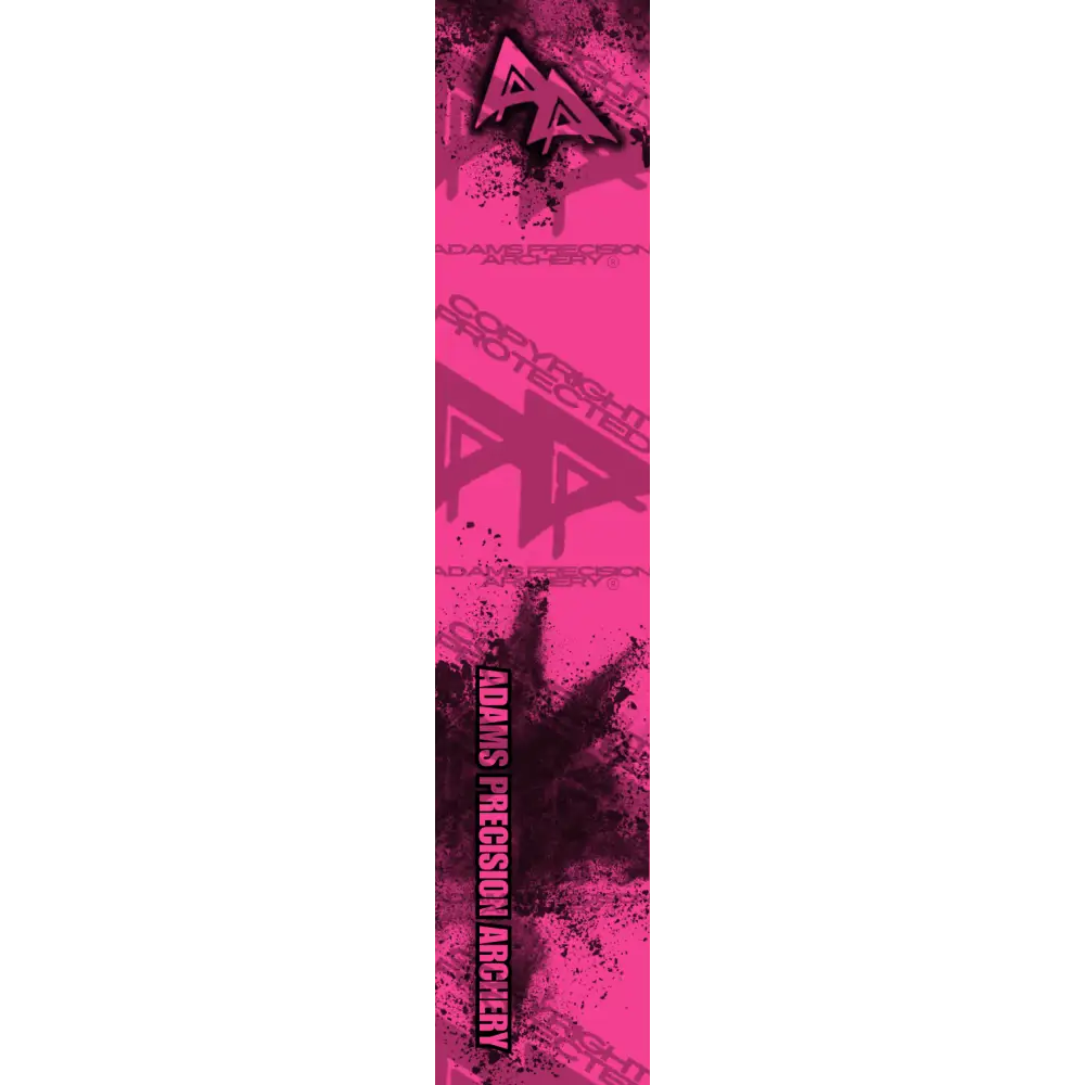APA CONCRETE BLAST SERIES ARROW WRAPS - FLO PINK FLUORESCENT