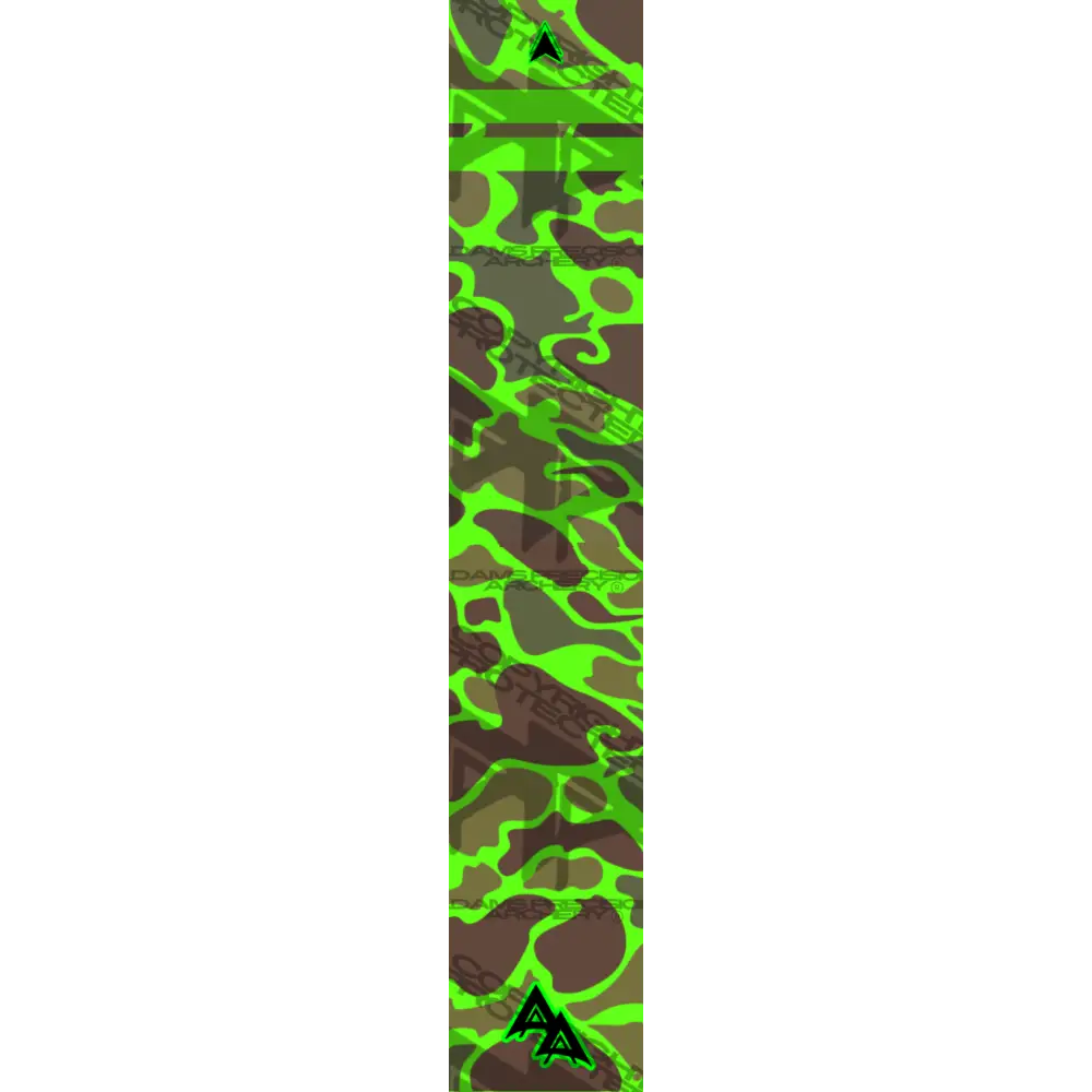 APA CRESTED DUCK SERIES ARROW WRAPS - GREEN ONE MATTE (STANDARD)