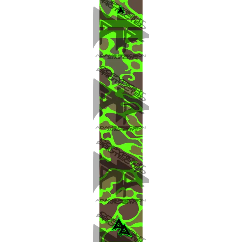 APA CRESTED DUCK SERIES ARROW WRAPS - GREEN ONE MATTE (STANDARD)