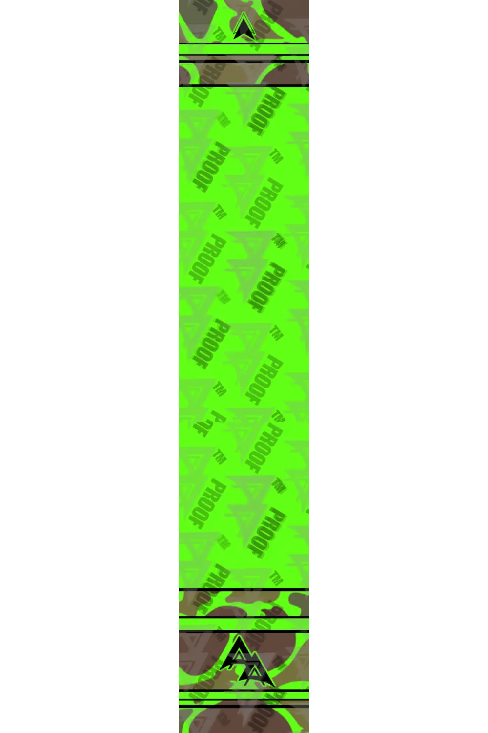 APA CRESTED DUCK SERIES ARROW WRAPS - GREEN TWO MATTE (STANDARD)