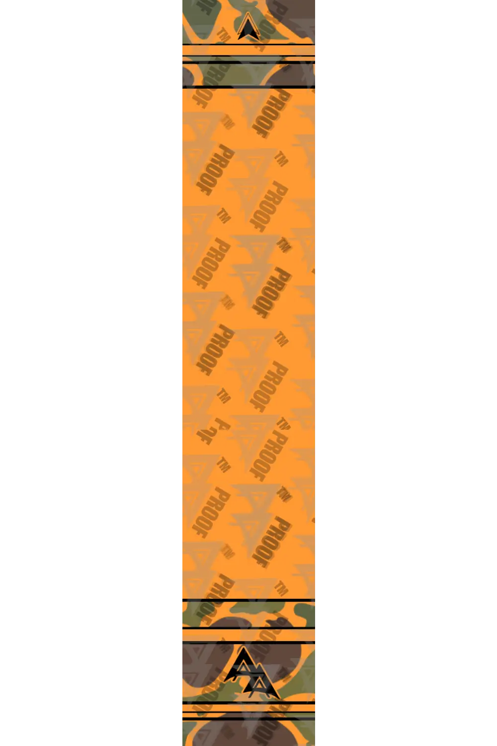 APA CRESTED DUCK SERIES ARROW WRAPS - ORANGE TWO MATTE (STANDARD)