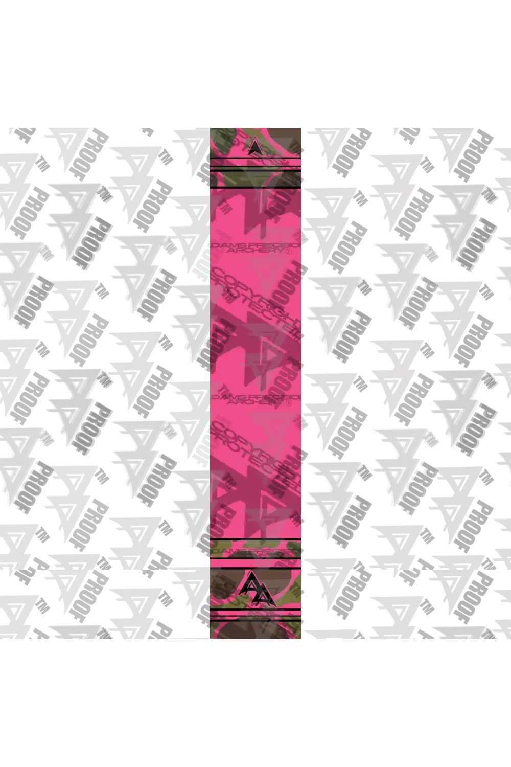 APA CRESTED DUCK SERIES ARROW WRAPS - PINK TWO MATTE (STANDARD)