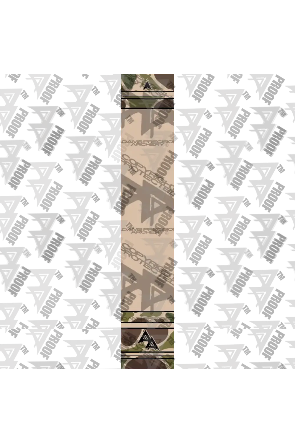 APA CRESTED DUCK SERIES ARROW WRAPS - SAND TWO MATTE (STANDARD)