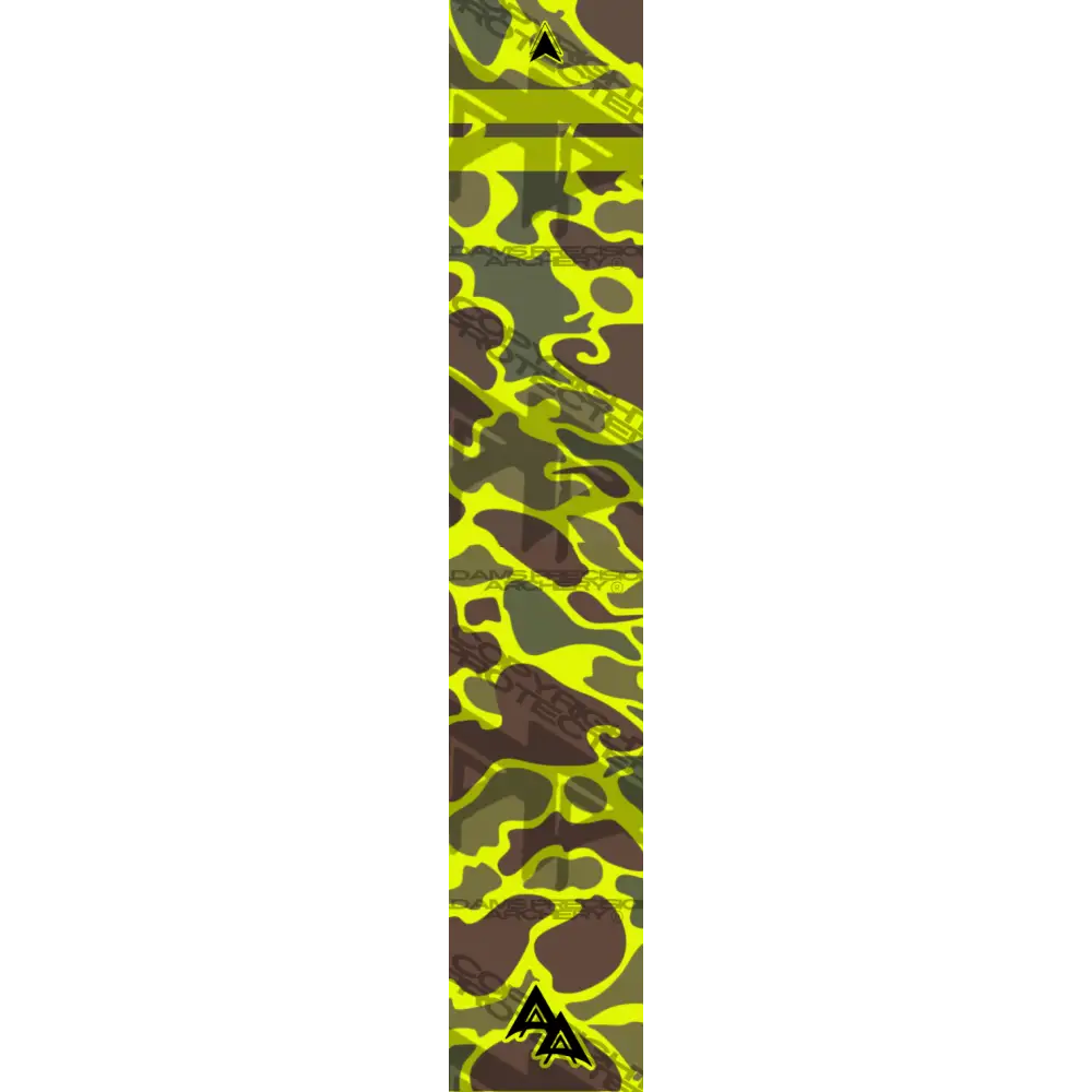 APA CRESTED DUCK SERIES ARROW WRAPS - YELLOW ONE MATTE (STANDARD)
