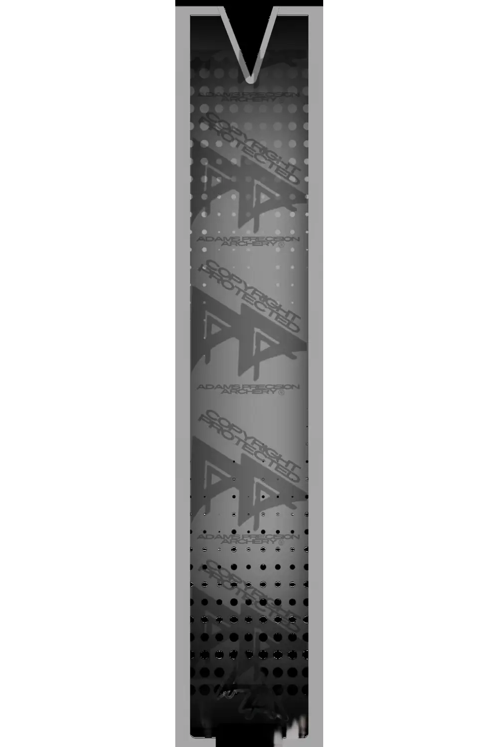 APA CUTOUT SERIES ARROW WRAPS - GREY