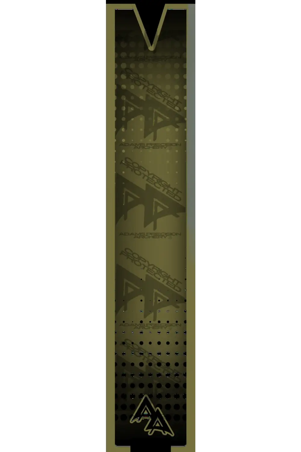 APA CUTOUT SERIES ARROW WRAPS - OD GREEN