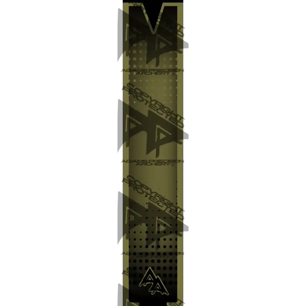 APA CUTOUT SERIES ARROW WRAPS - OD GREEN