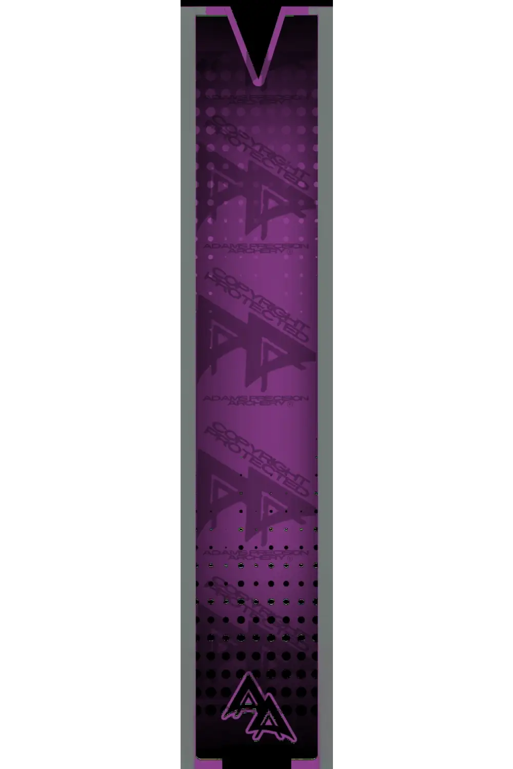 APA CUTOUT SERIES ARROW WRAPS - PURPLE