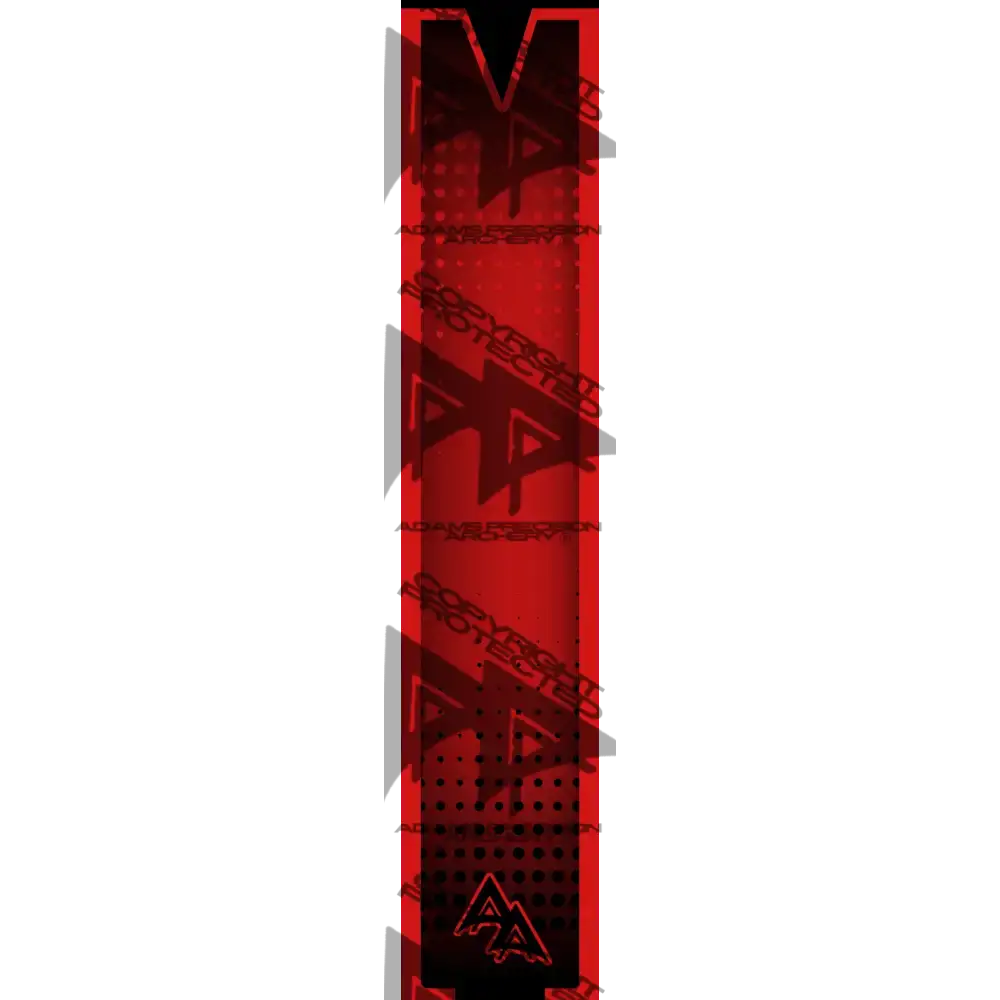 APA CUTOUT SERIES ARROW WRAPS - RED