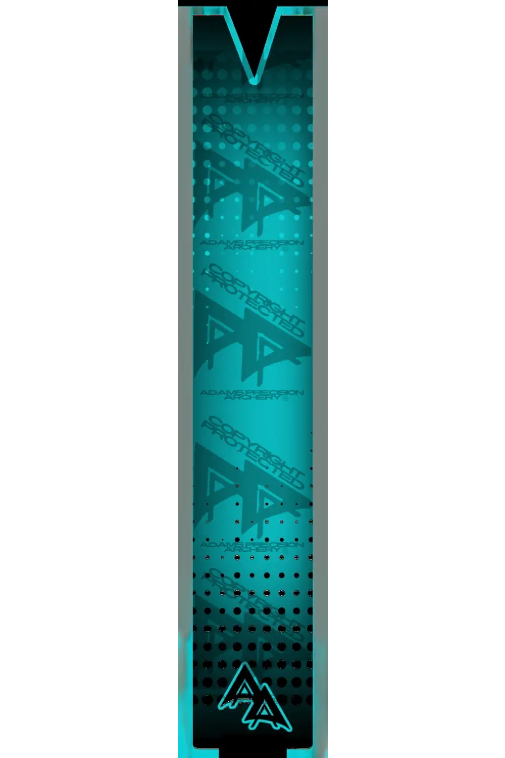APA CUTOUT SERIES ARROW WRAPS - TEAL