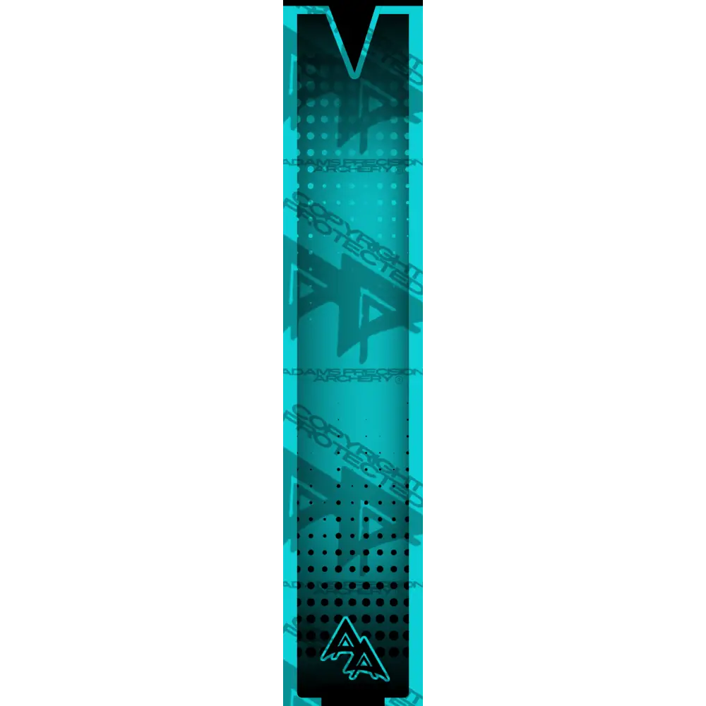 APA CUTOUT SERIES ARROW WRAPS - TEAL