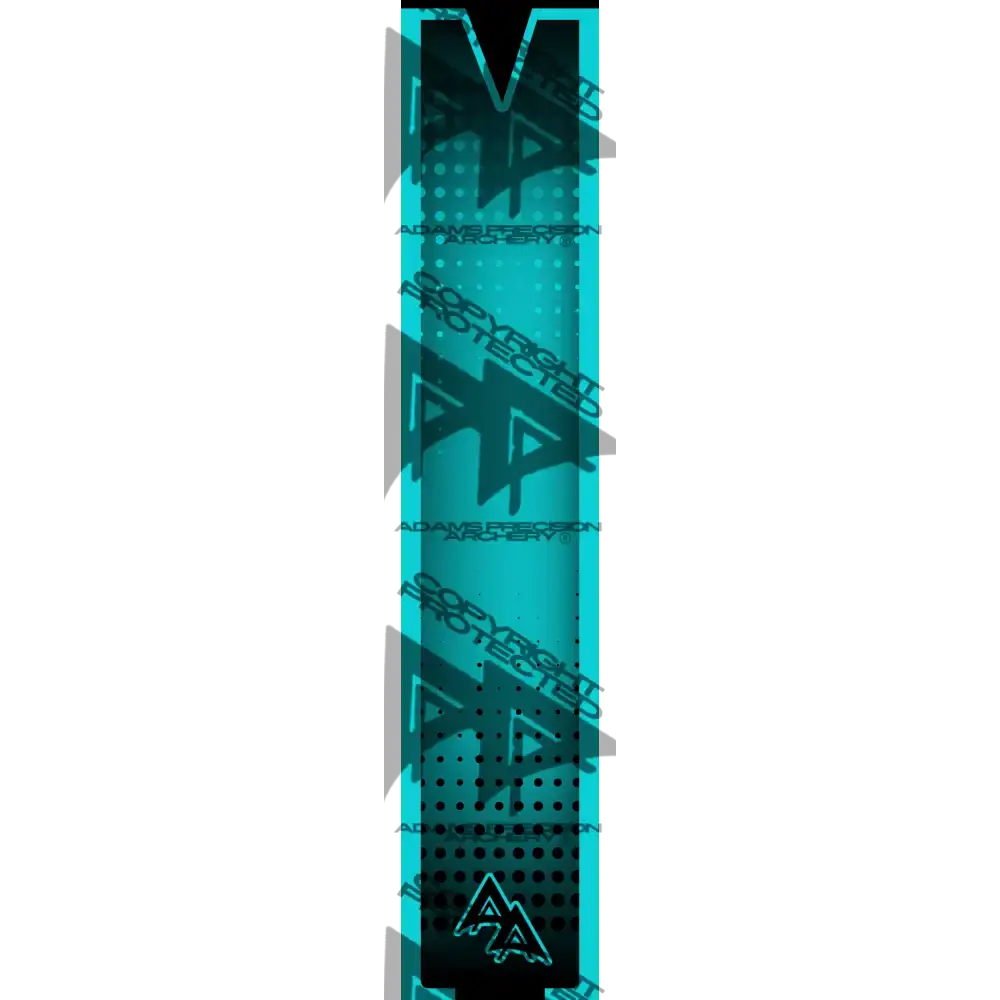 APA CUTOUT SERIES ARROW WRAPS - TEAL