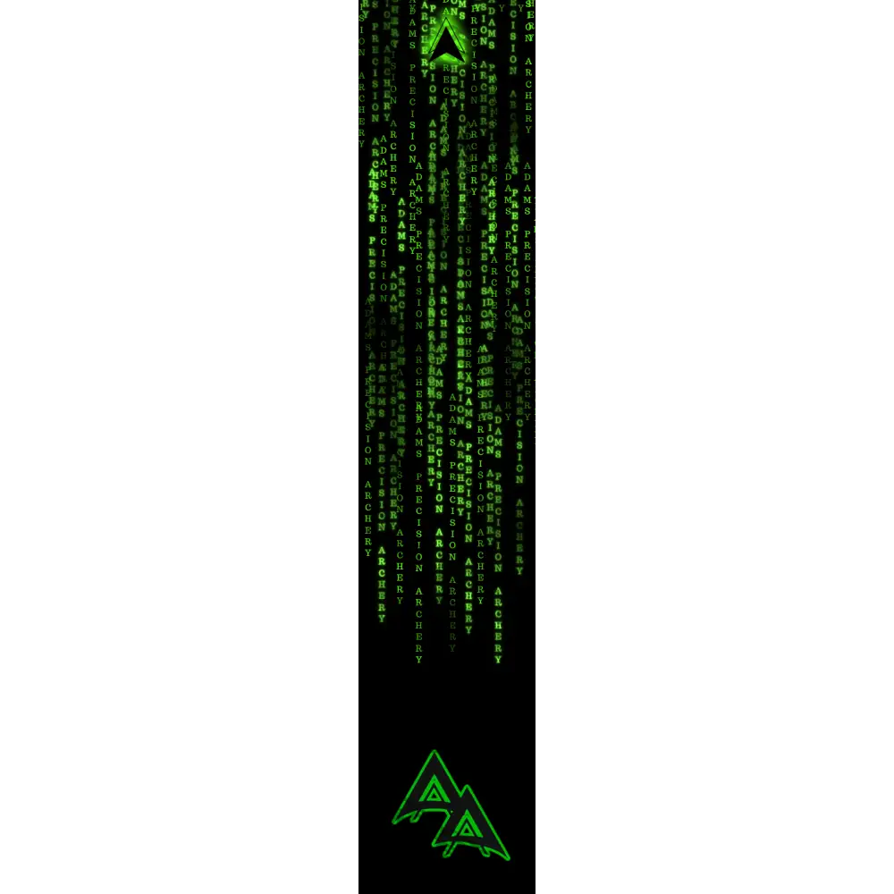 APA DIGITAL RAINFALL SERIES FLO GREEN ARROW WRAPS FLUORESCENT DEALER PRICING QUALIFIED